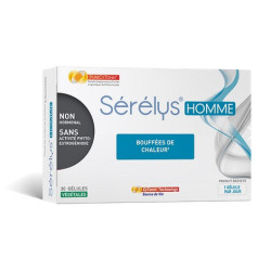 Sérélys Homme Bouffées de Chaleur 30 Gélules Végétales