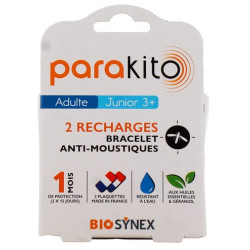 PARAKITO recharge 2 plaquettes lot de 3