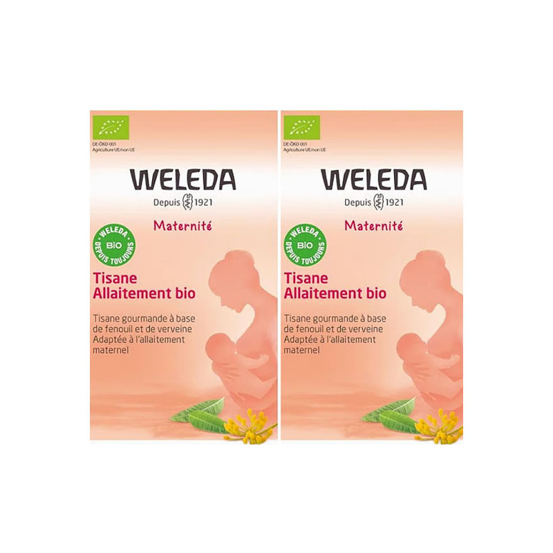 Weleda Tisane Allaitement lot de 2 x 20 Sachets