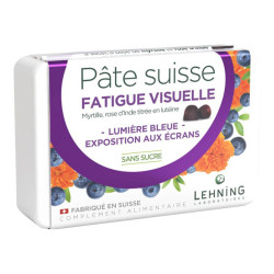Lehning Pâte Suisse Fatigue Visuelle 40 gommes