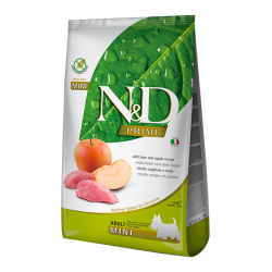 Farmina N&D Prime chiens adultes mini croquettes sanglier pomme 2,5kg