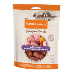 Nature's Variety Superfood chien adulte snaks dinde 85gr
