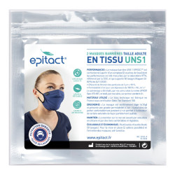 Epitact lot de 2 masques en tissu-altitude taille adulte