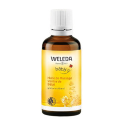 Weleda Huile de massage ventre bébé 50ml