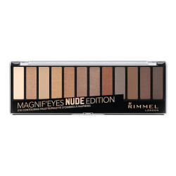 Rimmel London Magnif`eyes palette 001 nude edition 14,16gr