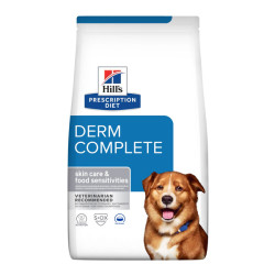 Hill's Prescription Diet Derm complete chien croquettes saveur original 1,5kg