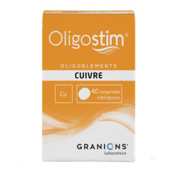 Granions Oligostim Cuivre 40 comprimés