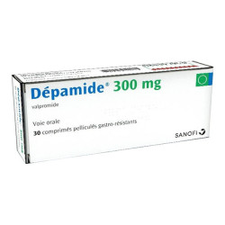 Depamide 300mg 30 comprimés pelliculés gastro-résistants