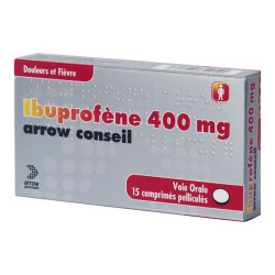 Ibuprofène arrow 400mg 15 comprimés