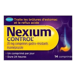 Nexium Control 20mg 14 comprimés