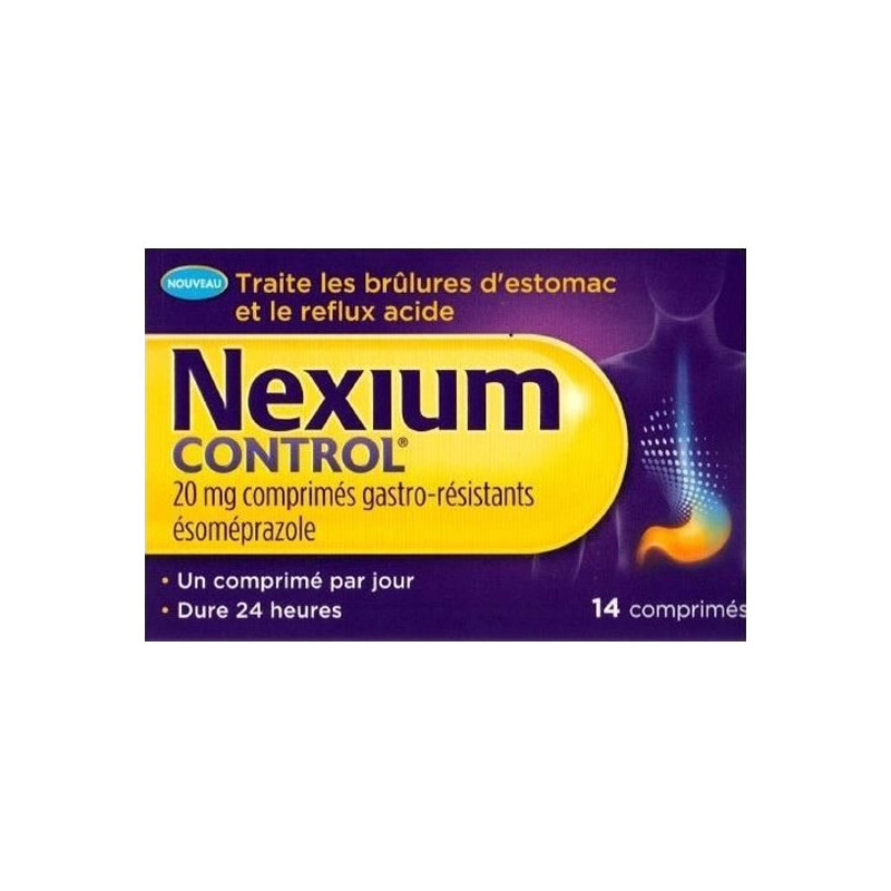Nexium Control 20mg 14 comprimés