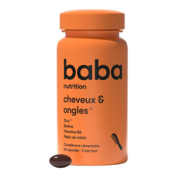 Baba Nutrition Cheveux & Ongles 60 capsules