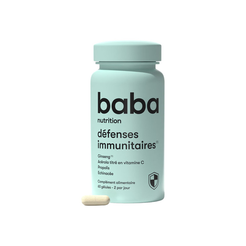 Baba Nutrition Défenses immunitaires 60 gélules