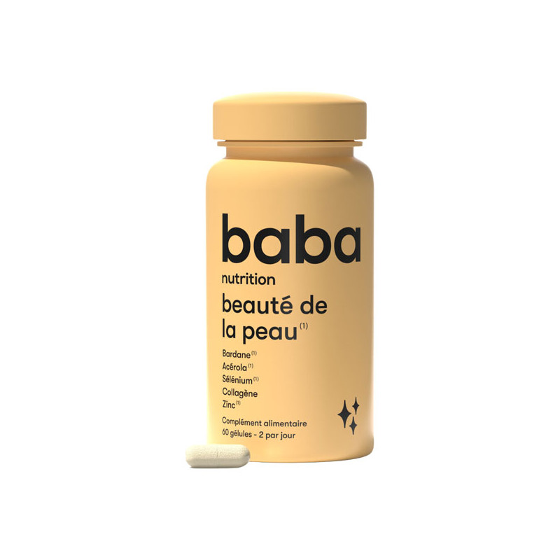 Baba Nutrition Beauté de la peau 60 gélules