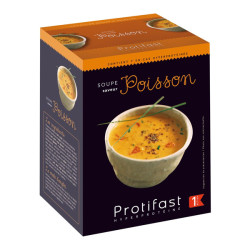 Protifast Soupe saveur poisson avec croûtons 7 sachets de 28,3gr