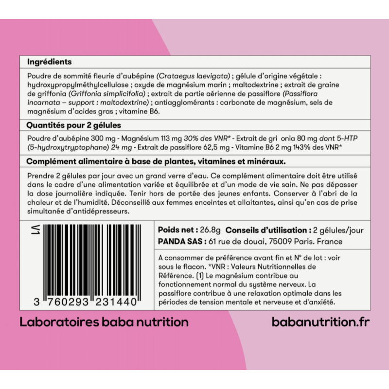 Baba Nutrition Relax 60...