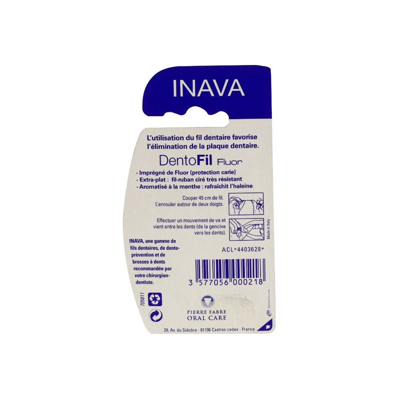 Inava dento fil fluor 35m