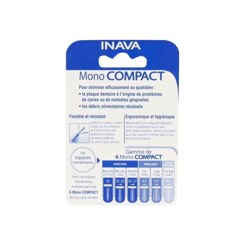 Inava 4 brossettes mono...
