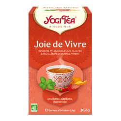 Yogi tea tisane joie de vivre 17 sachets