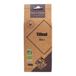 Nat&Form Aubier de tilleul bio tisane 100g