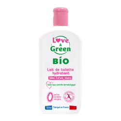 Love & Green lait de toilette hydratant bio 500ml