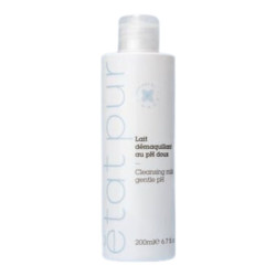 Etat pur lait démaquillant au pH doux nettoyants 200ml