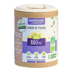 Nat&form ecoresponsable aubier de tilleul bio 200 gélules