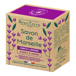 Beauterra savon de Marseille aloès vera 100g