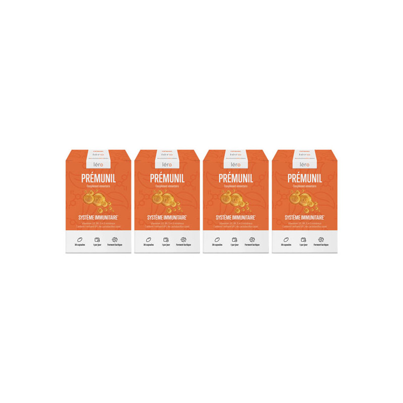 Léro Prémunil Système immunitaire 90 capsules + 30 offertes